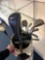 ping golf bag with ping eye 2 clubs, Nike driver and 4 vintage putters
