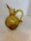 Rainbow glass Amber, pitcher