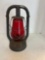 Dietz lantern with red globe