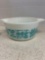 vintage Pyrex Amish butter print casserole dish