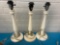 three pottery barn, light fixtures