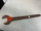 large antique wrench