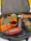RIDGID2 speed reversible drill, flashlight