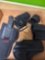 Gun holsters, and ammo holders