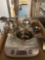 6 misc pcs sterling silver 10oz. 2 plate serving pcs