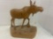 wooden moose