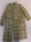 Weinberg Paris wool Marshall fields company France mid Calf geometric pattern coat