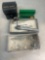Laboratory Doriot hand pieces, camera lens, federal test master
