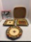Decorative plates, basket, Puzzle