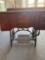 Antique Oak Treadle Sewing machine