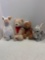 4 STEIFF Plush animals