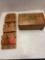 wooden clover hanger and trinket box missing leg