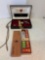 vintage watches, pocket, knife, bullet, jewelry