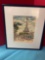 art watercolor, Paris tour Eiffel signed
