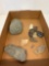 Authentic Native American Indian tools, field finds