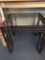 Lightweight glass top end table