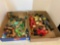 Action figure dolls, ninja turtle, etc.