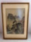 Chinese watercolor print Home Rescue