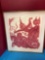 Charcoal Rubbing Thai Siam Sea Dragon Chariot