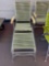 Vintage Lawnlite jelly tube aluminum chaise lounge