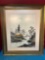 framed Asian embroidered art