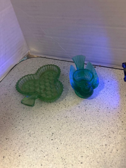 uranium glass bird
