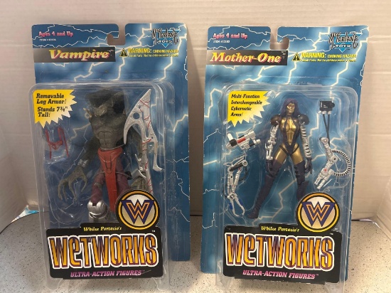 2 wetworks action figure is new in box