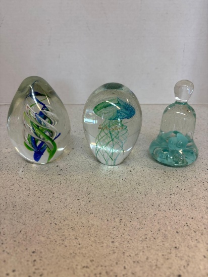 glass paperweights