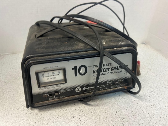 10 amp twin rate battery charger