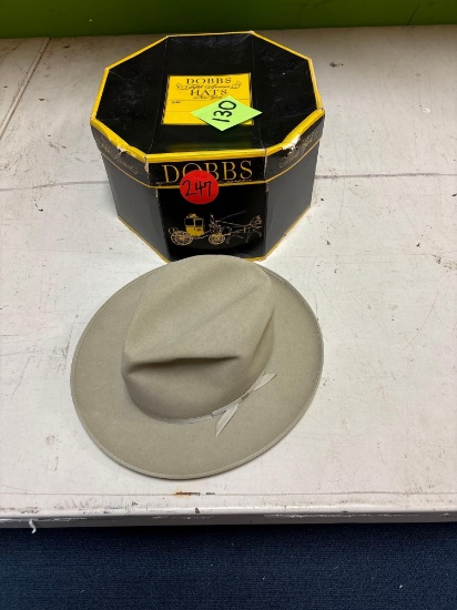 Vintage Dobbs hat in box