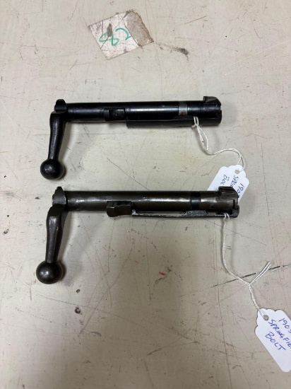 Two 1903 Springfield bolts