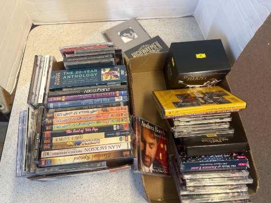 DVDs and CDs