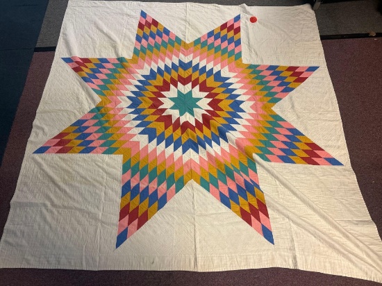 vintage line star quilt