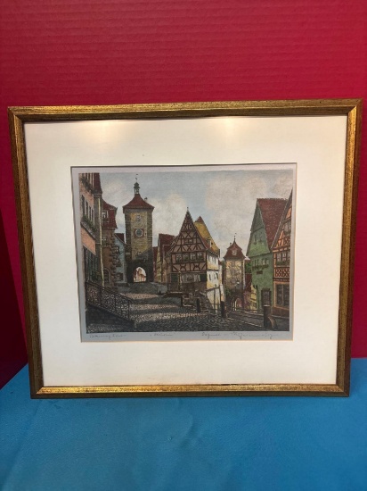 print little square Rothenberg, Germany