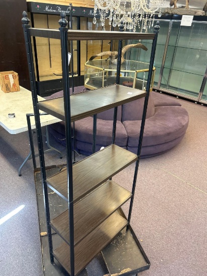 5 tier metal shelf