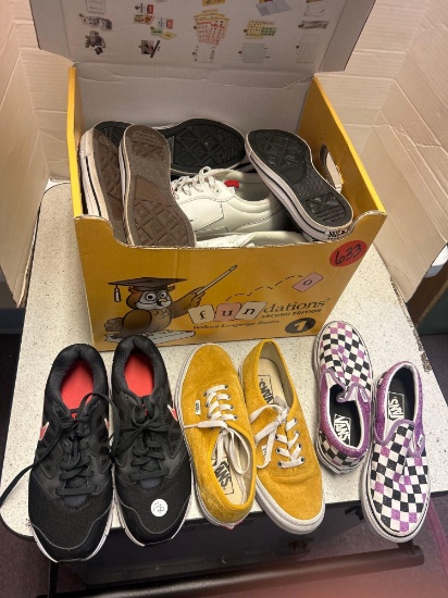 womens converse vans and more and mens New York size 12