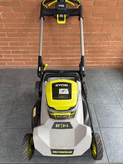 Ryobi 21 inch self-propelled mower