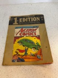 DC comics reproduction of 1938 first edition action comics