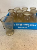 1950s nautical juice glasses