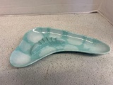 MCM Shawnee pottery, boomerang ashtray