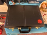 New leather briefcase