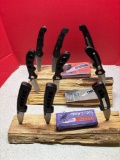 Nine new knives