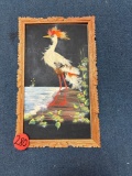 Mexican folk art Feather art