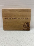 Star Wars may the forks be with you cutting board