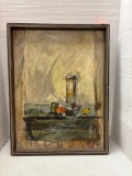 1974 signed still life art
