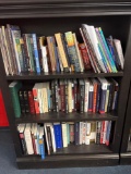 bookcase with books