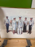 Marine dress uniform posters