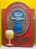 PABST blue ribbon Beer sign