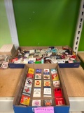 Vintage match book collection