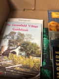 Tourist guide books, promotional pamphlets